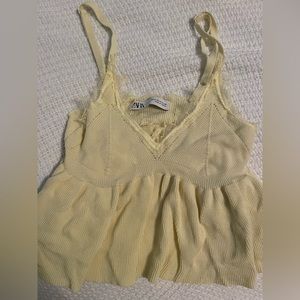 Zara knit top